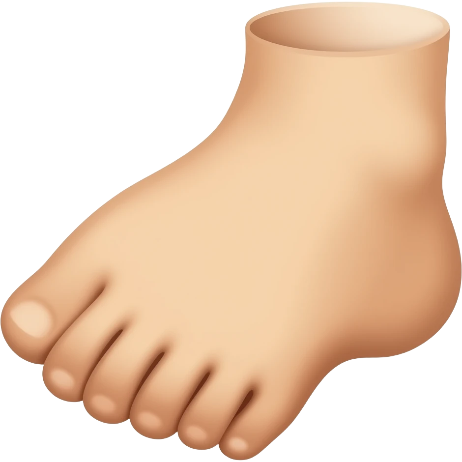 foot emoji