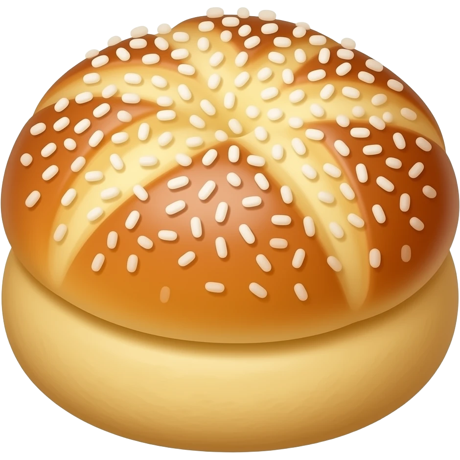 coconut sweet bread buns emoji