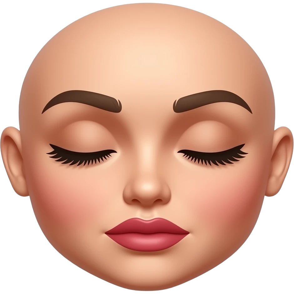 Quiero que me crees un emoji de una cara, con expresión sexi mordiéndose un poco el labio emoji