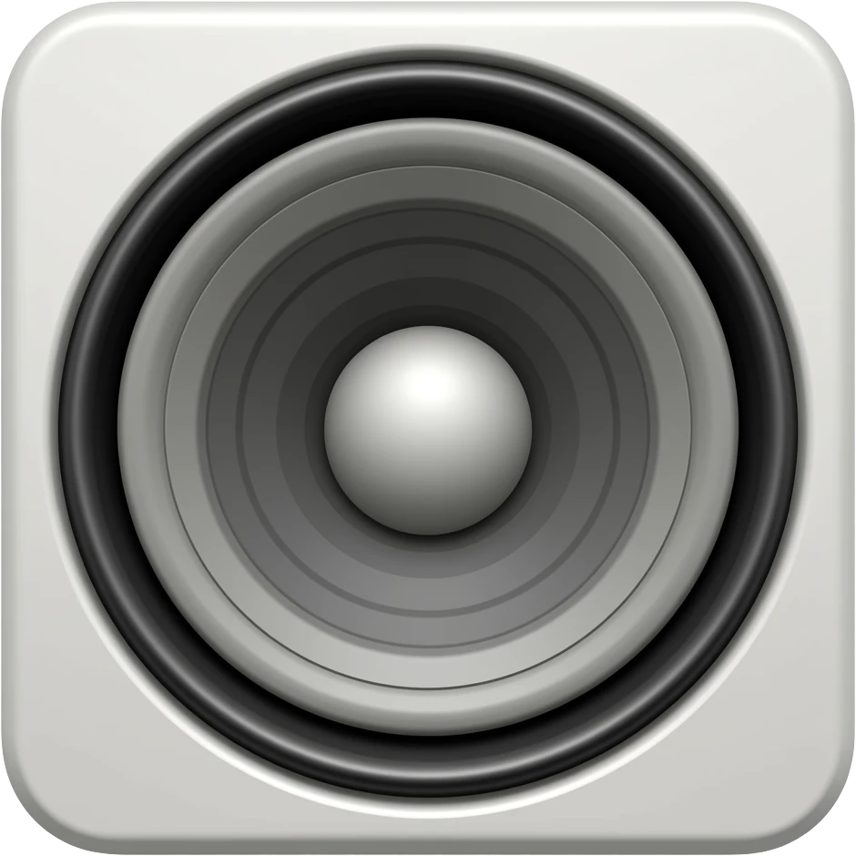 Speaker emoji