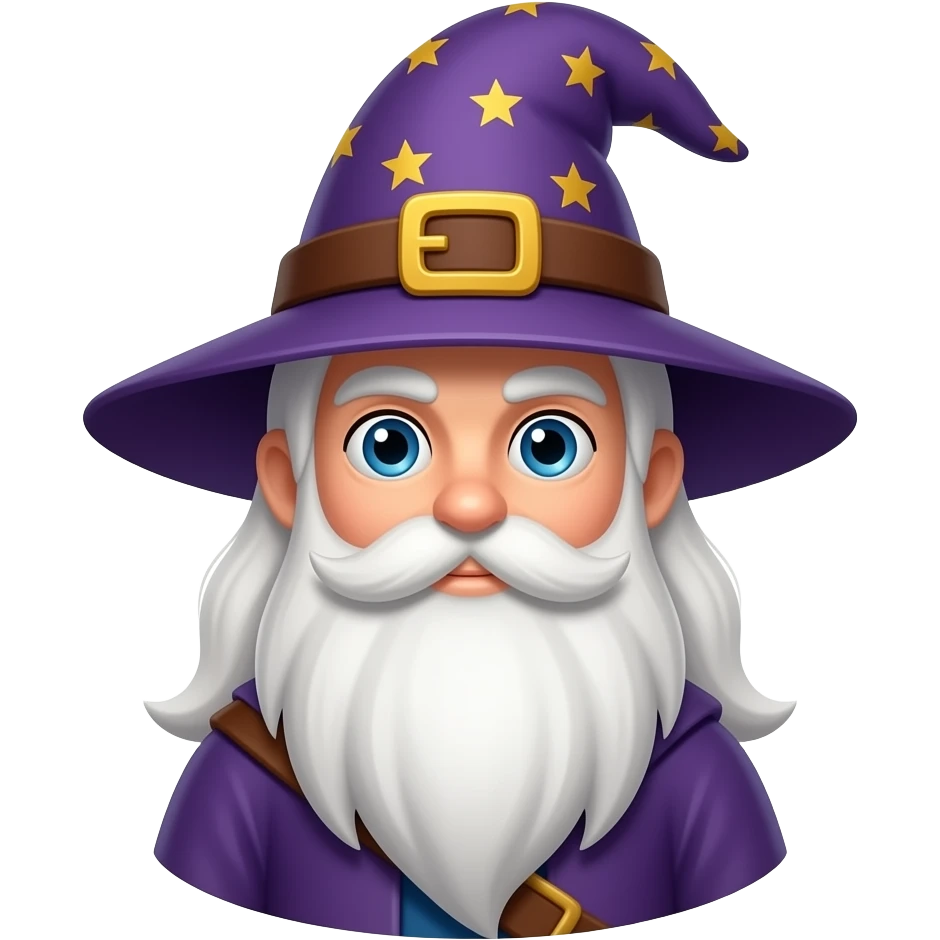 Wizard cool emoji