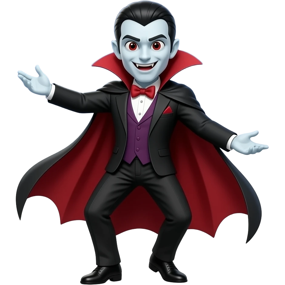 vampire dancing emoji
