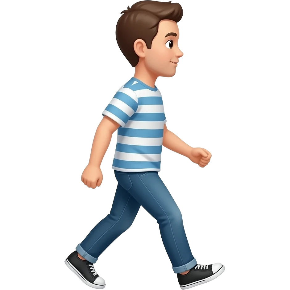 Walking emoji