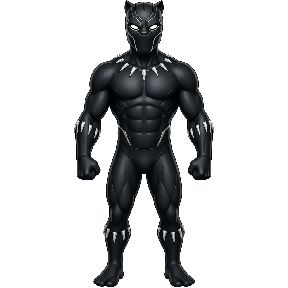 black panther emoji
