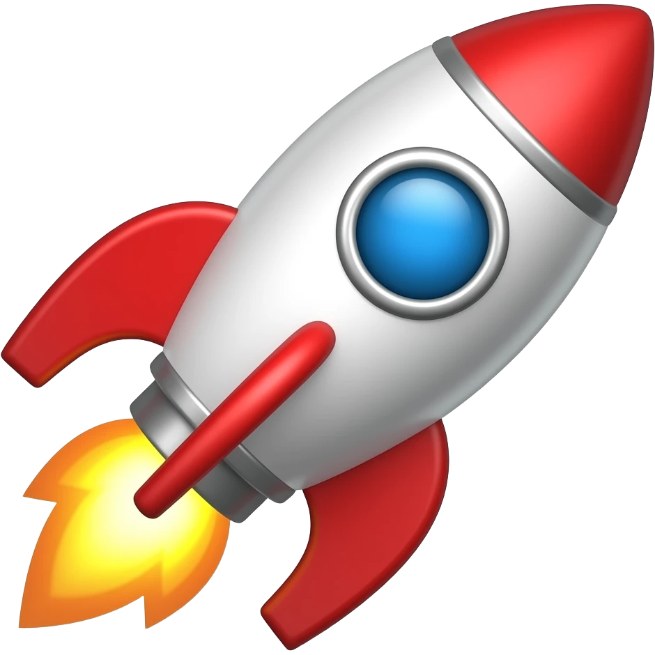 Rocket emoji