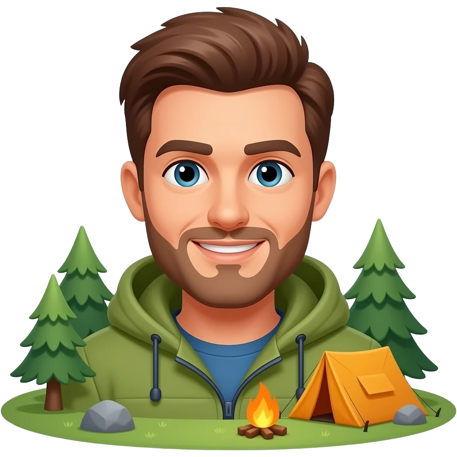 Camper emoji