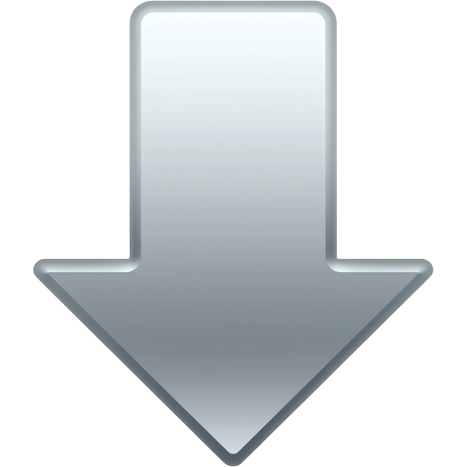 arrow down emoji