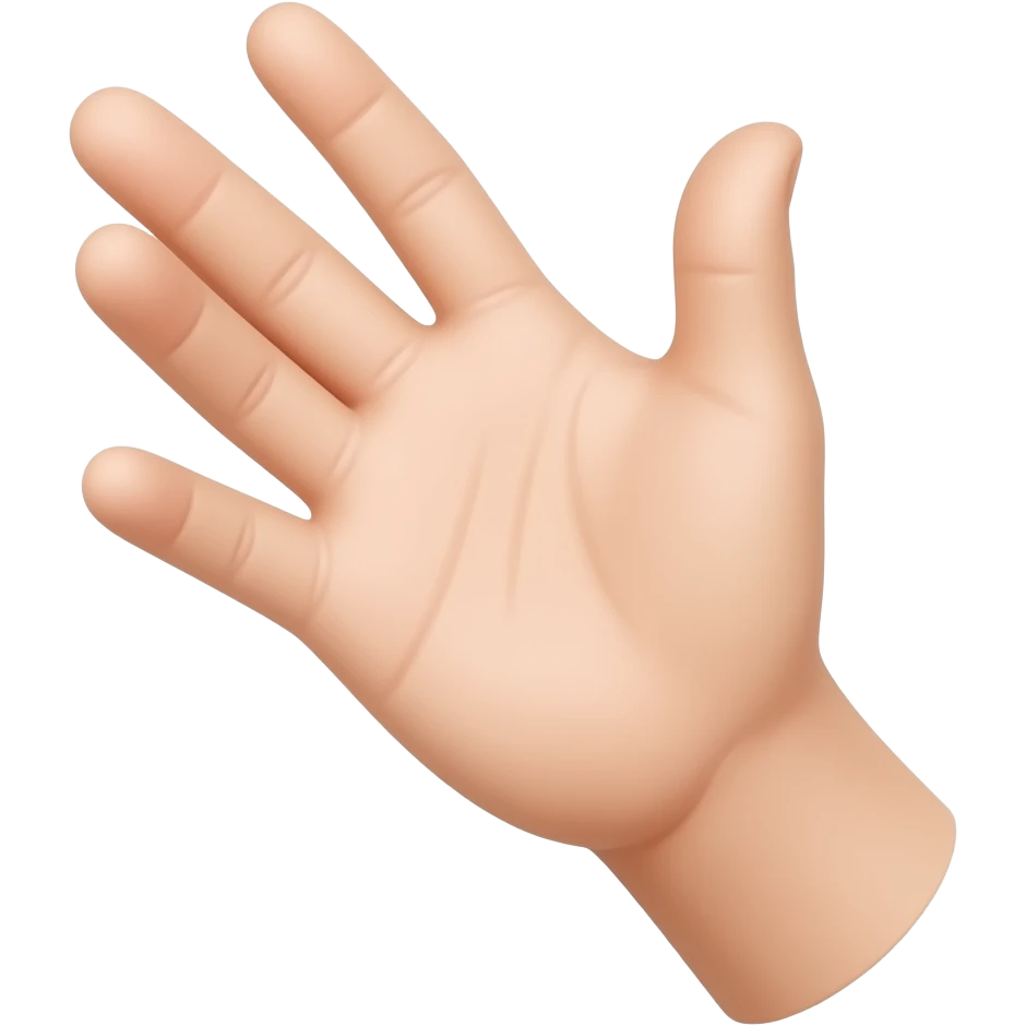 Pinky  hand emoji