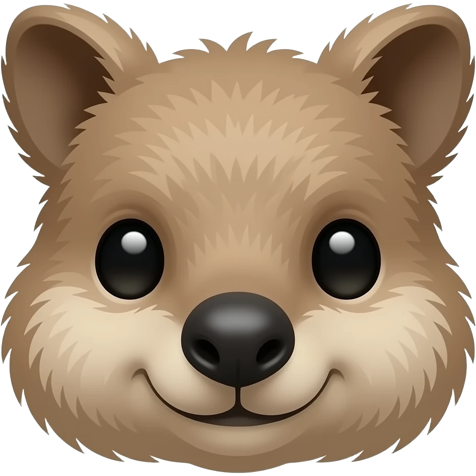 quokka face emoji