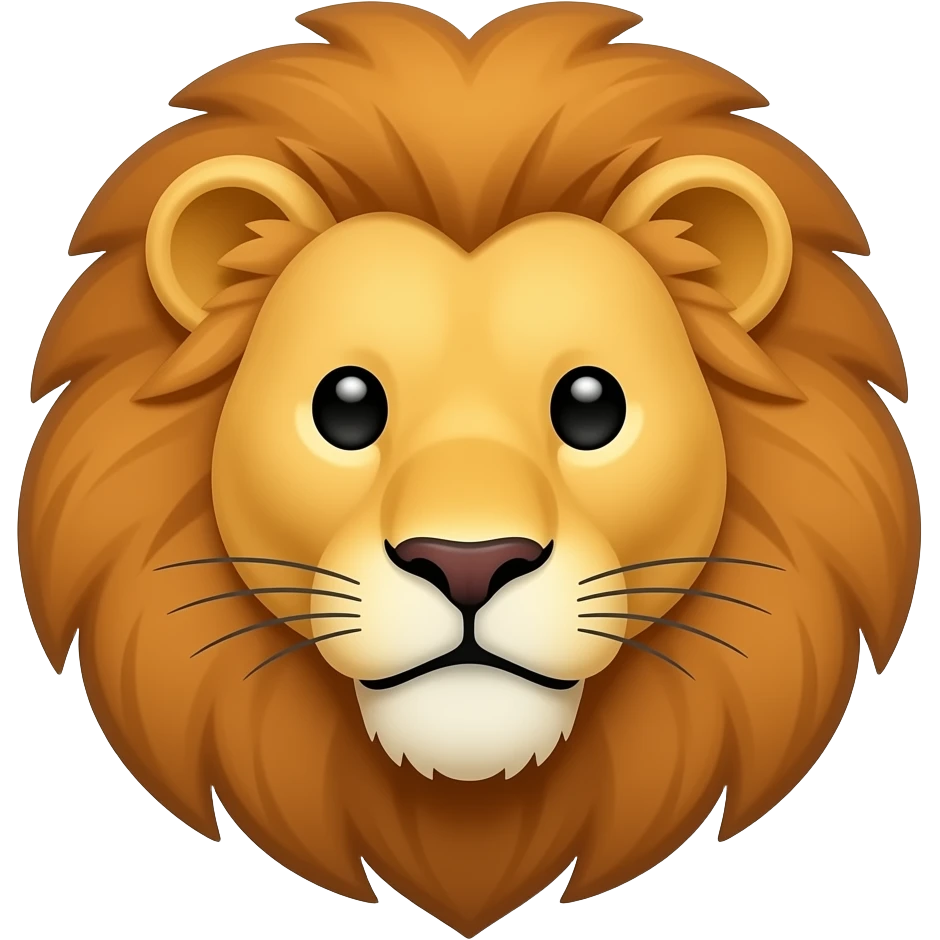 Lion Face emoji