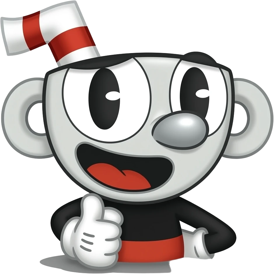 Cuphead emoji