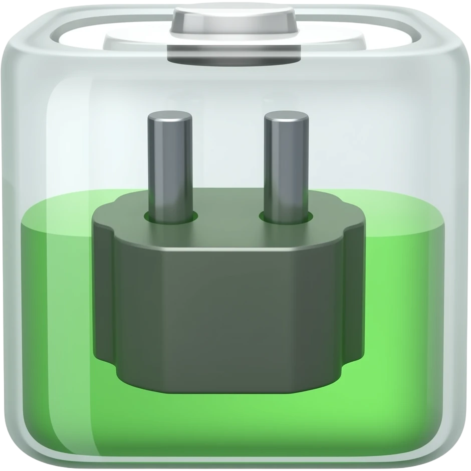 batteyr and plug emoji