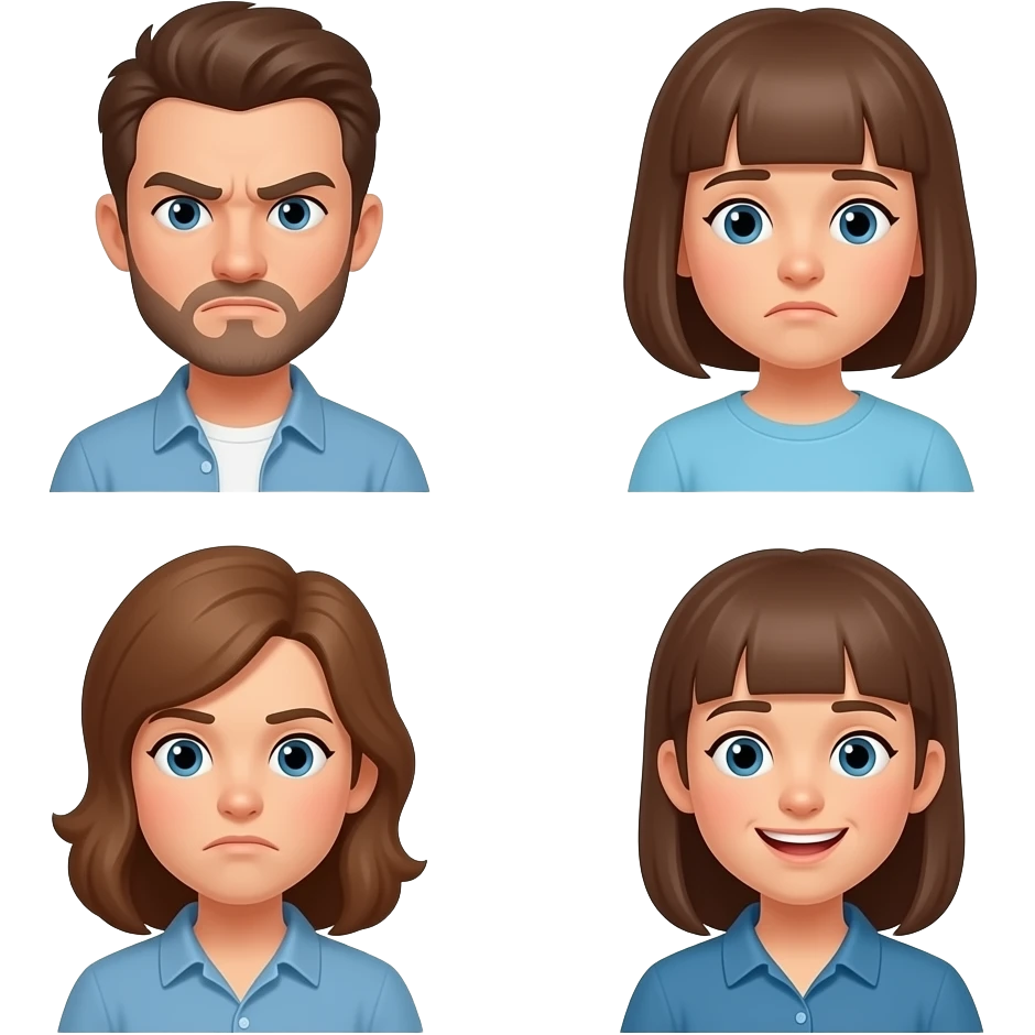😡🤨🙂 emoji