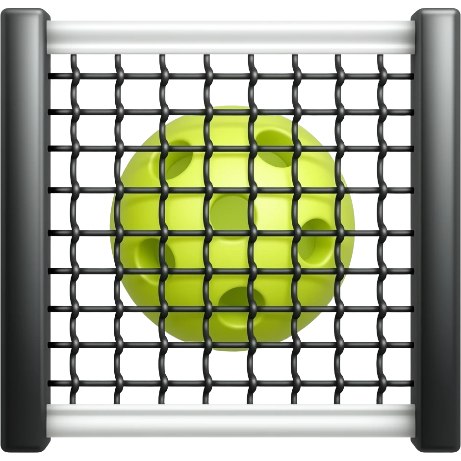 Pickleball net emoji