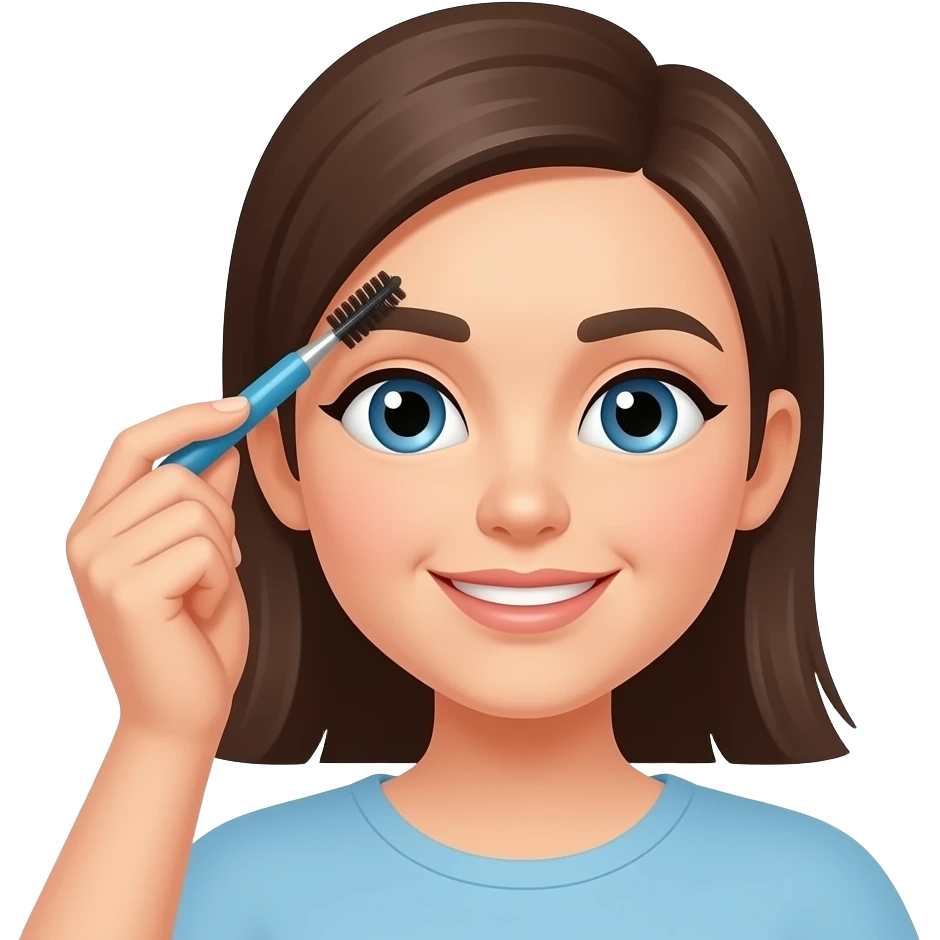 eyebrow grooming emoji