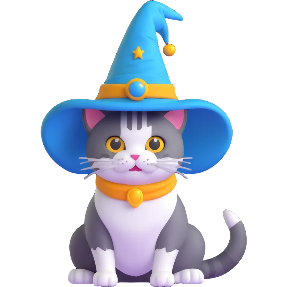 wizard cat emoji