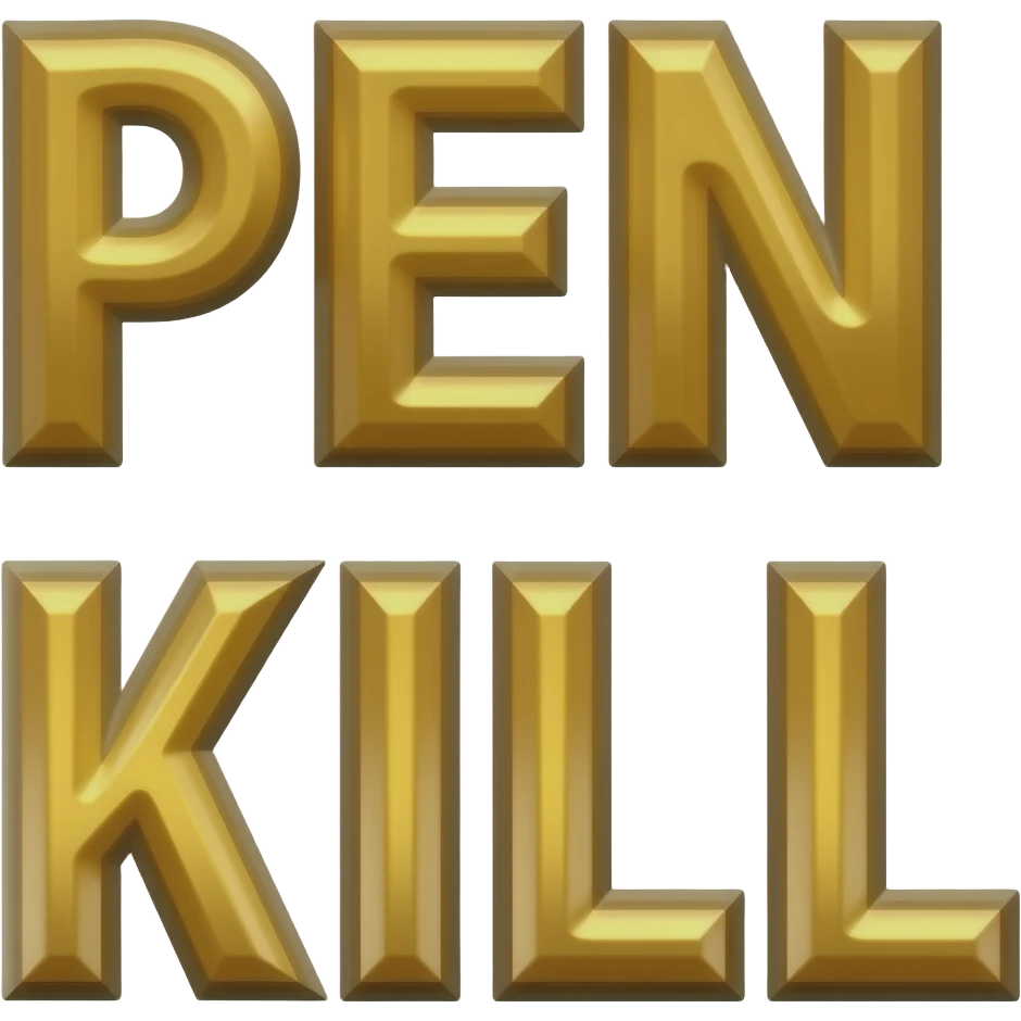 the word PENTAKILL in big bold capital letters emoji