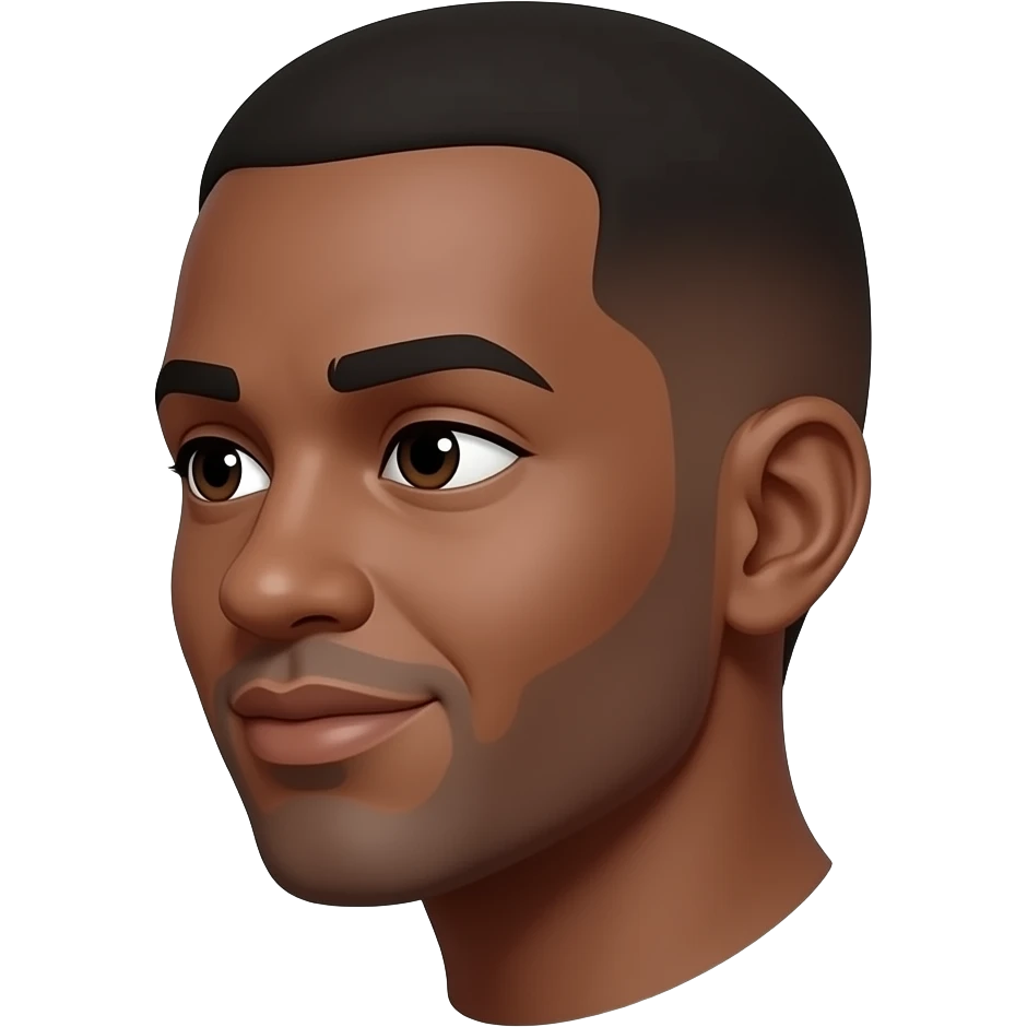 Normal dark emoji side eying emoji