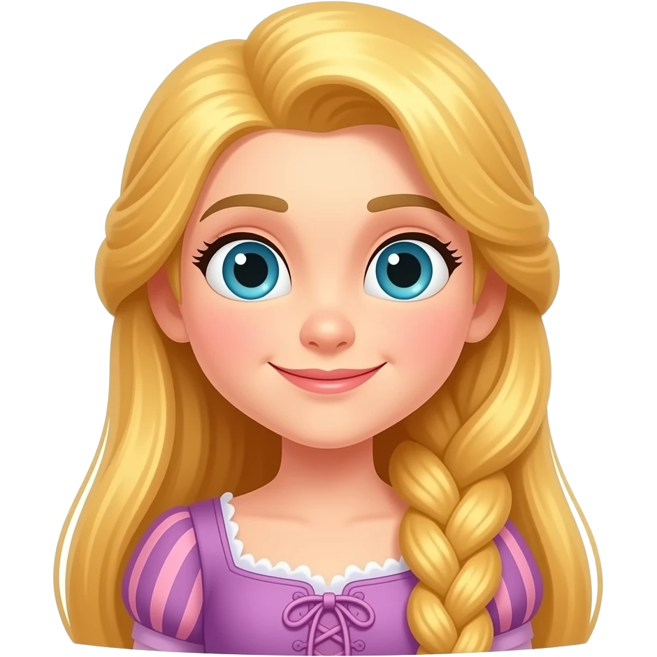 Rapunzel emoji