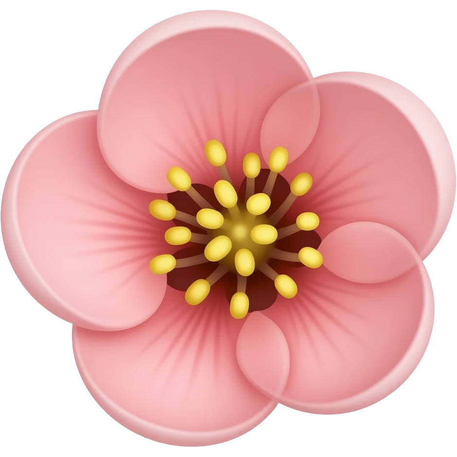 нарисуй цветение Chaenomeles japonica Maulei emoji