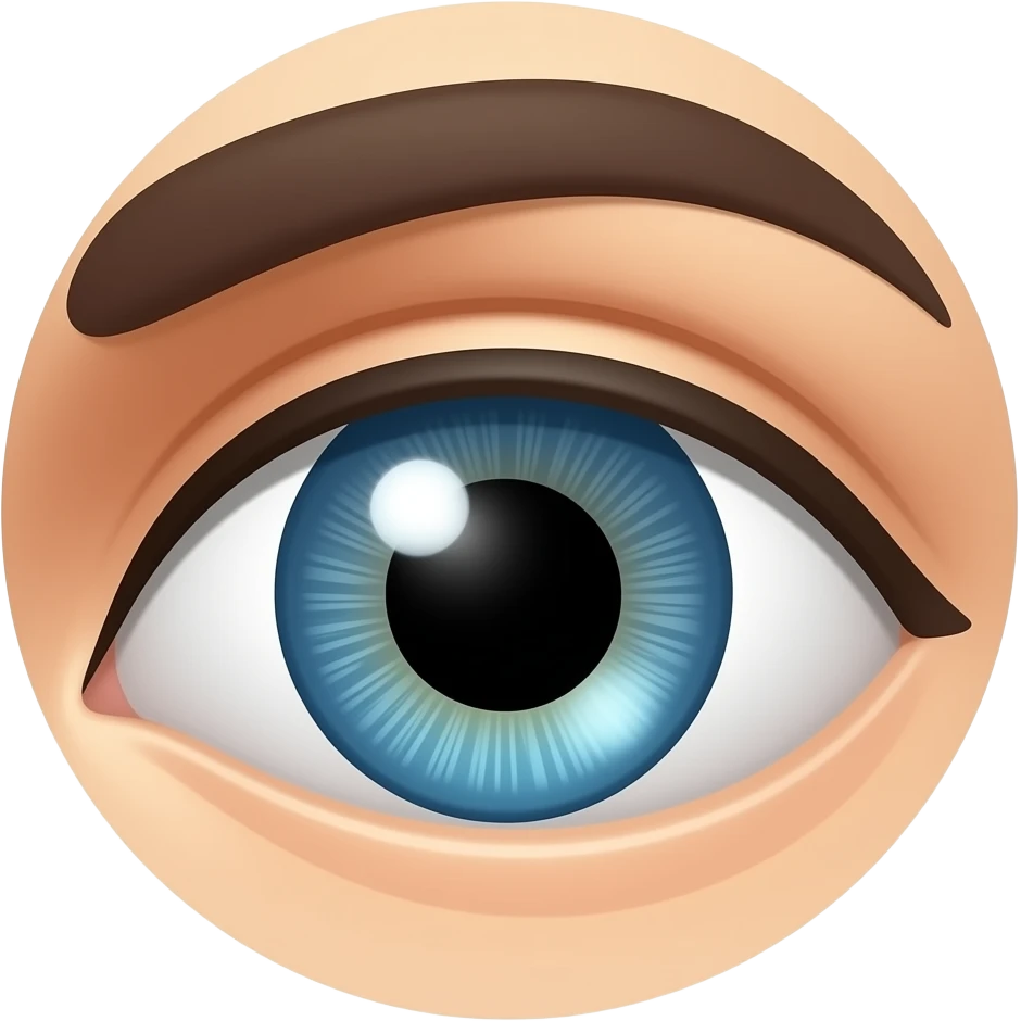 mắt nhìn xuống emoji