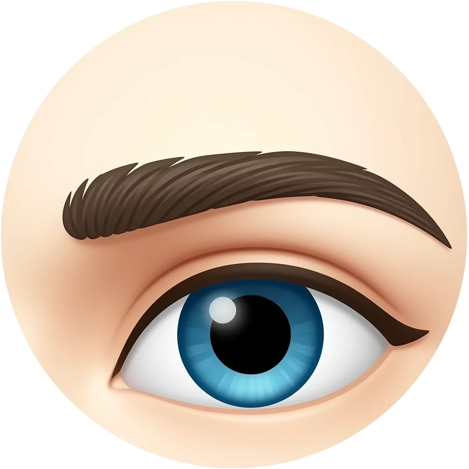 eyebrow emoji