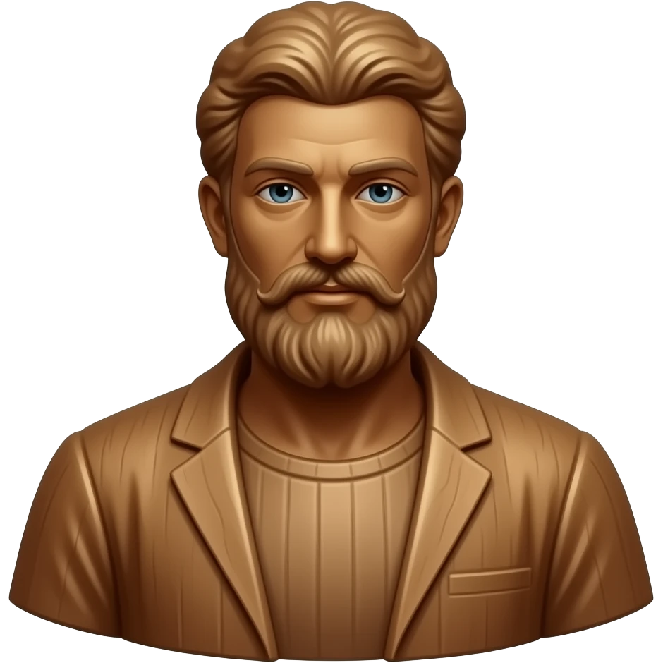a historic statue wood emoji