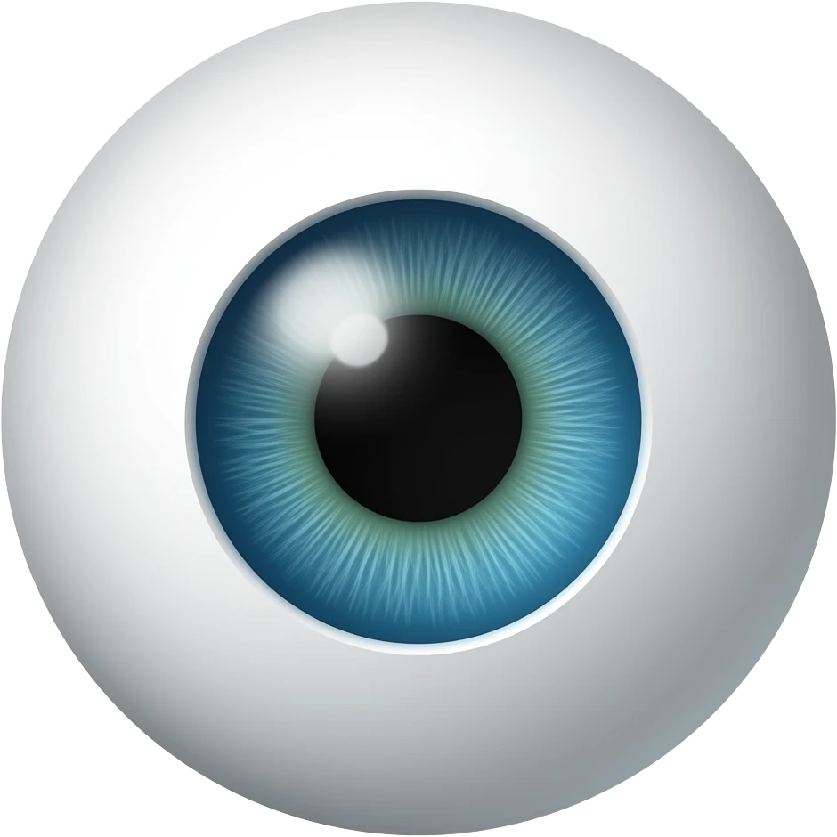 One big dilated eye emoji