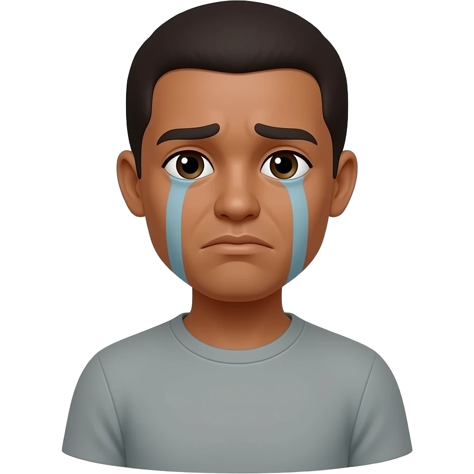 pleading 3D emoji
