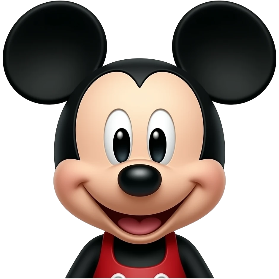 Mickey Mouse emoji