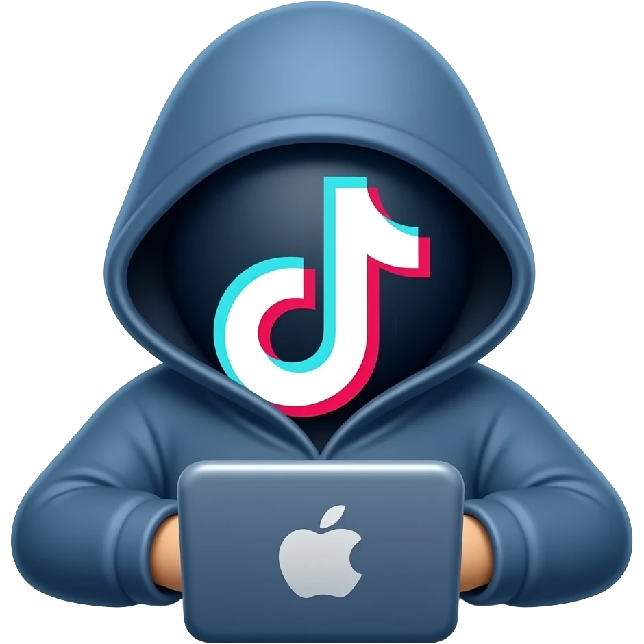 Blauer hacken tiktok ‘‘hacken‘‘ emoji