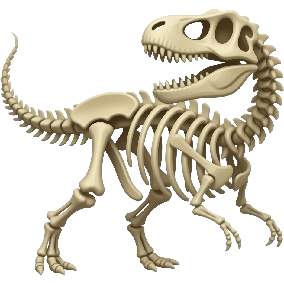 🦕skeleton emoji