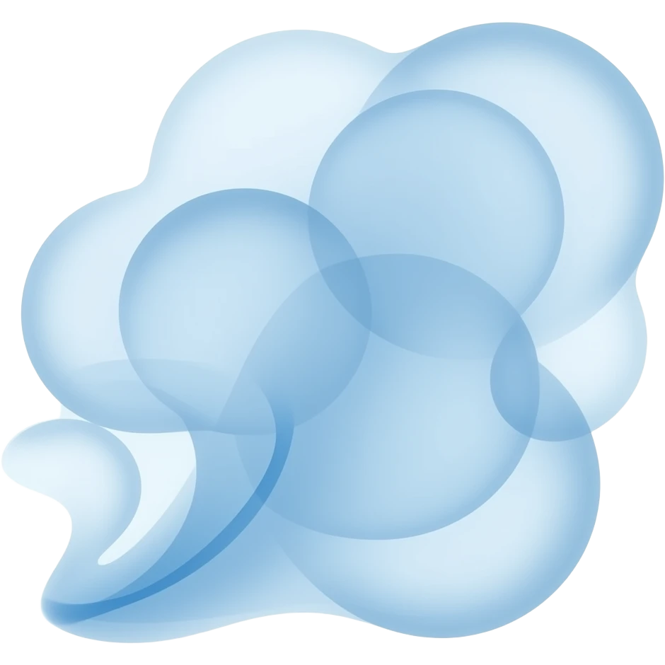 fumaça azul emoji