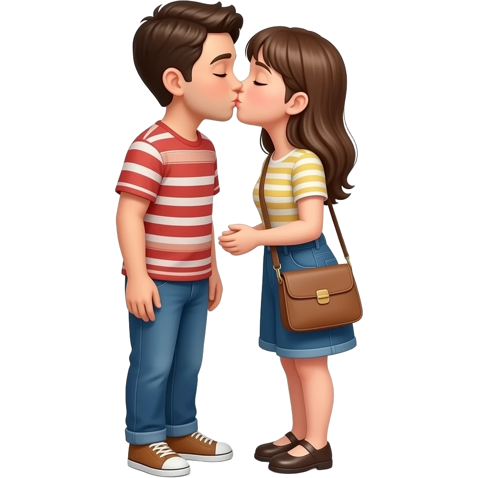 Kissing Gemini emoji