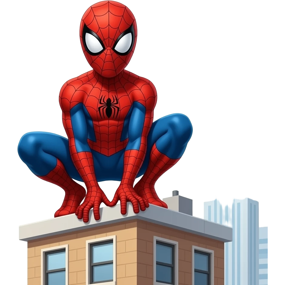 Spider man emoji
