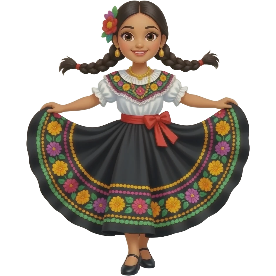 Latim Girl dancing emoji