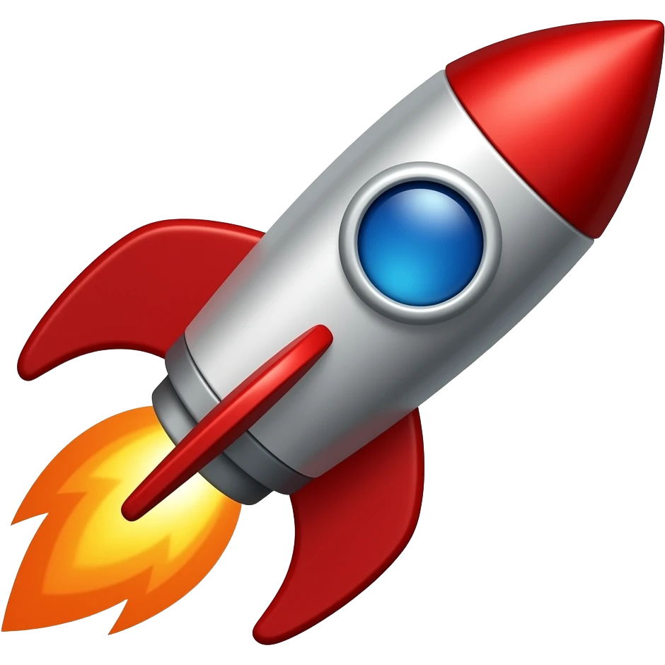 FIRECRACKER rocket emoji