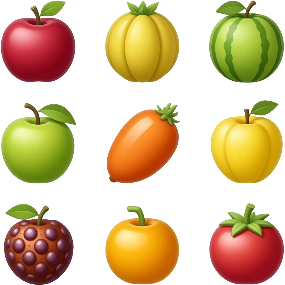Fruits emojis emoji | AI Emoji Generator