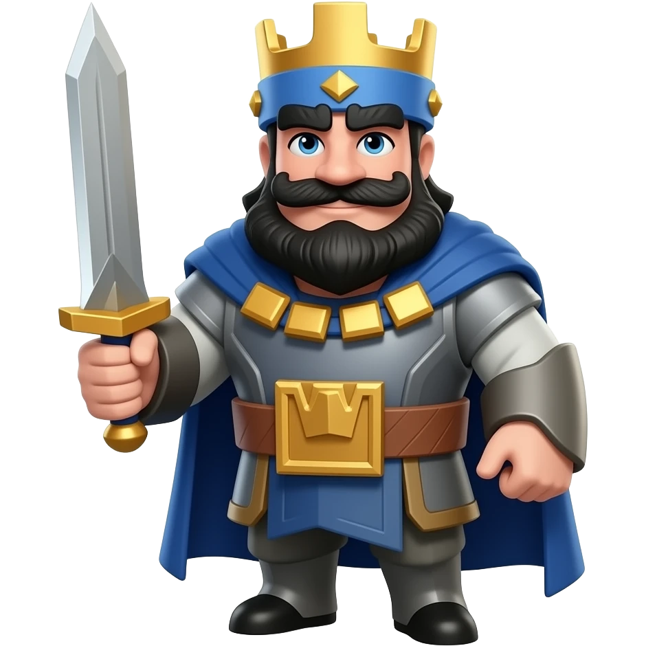 Clash Royale King emoji