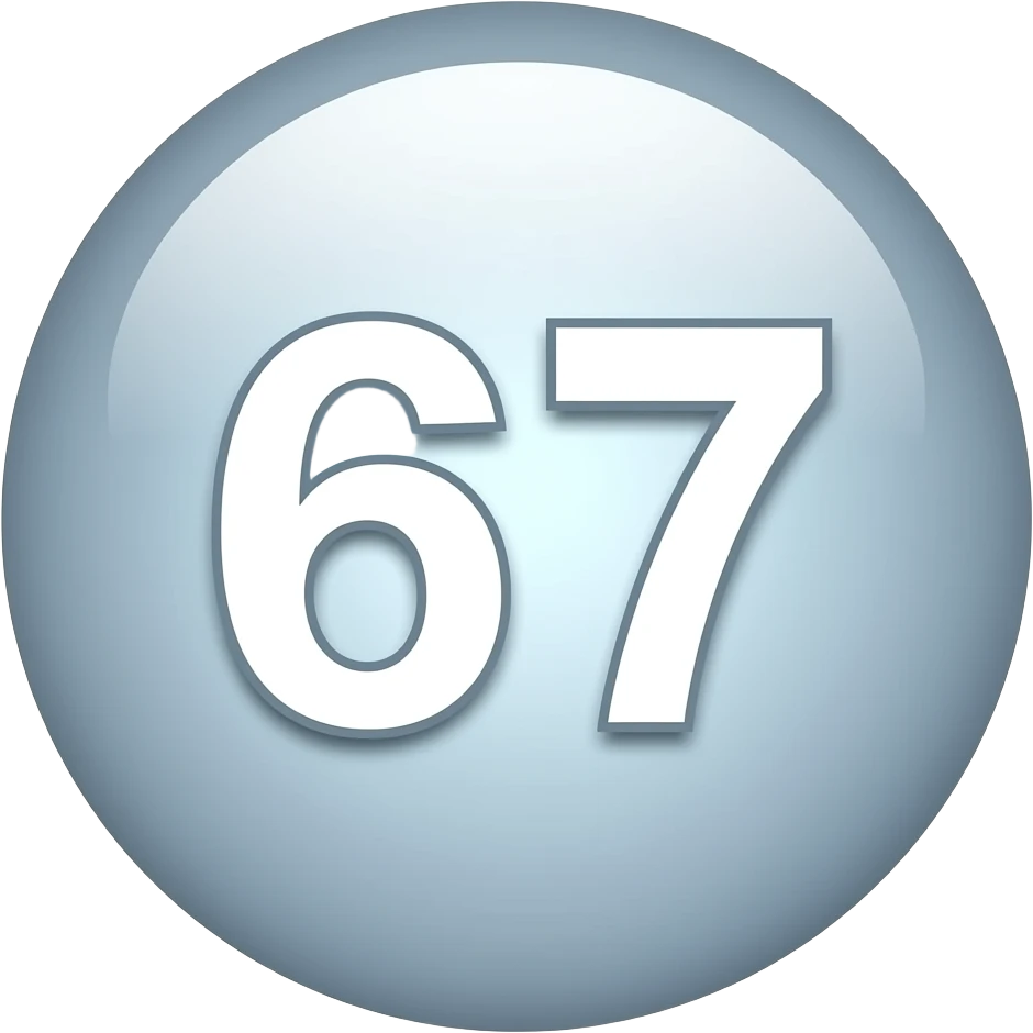 67 circle emoji emoji