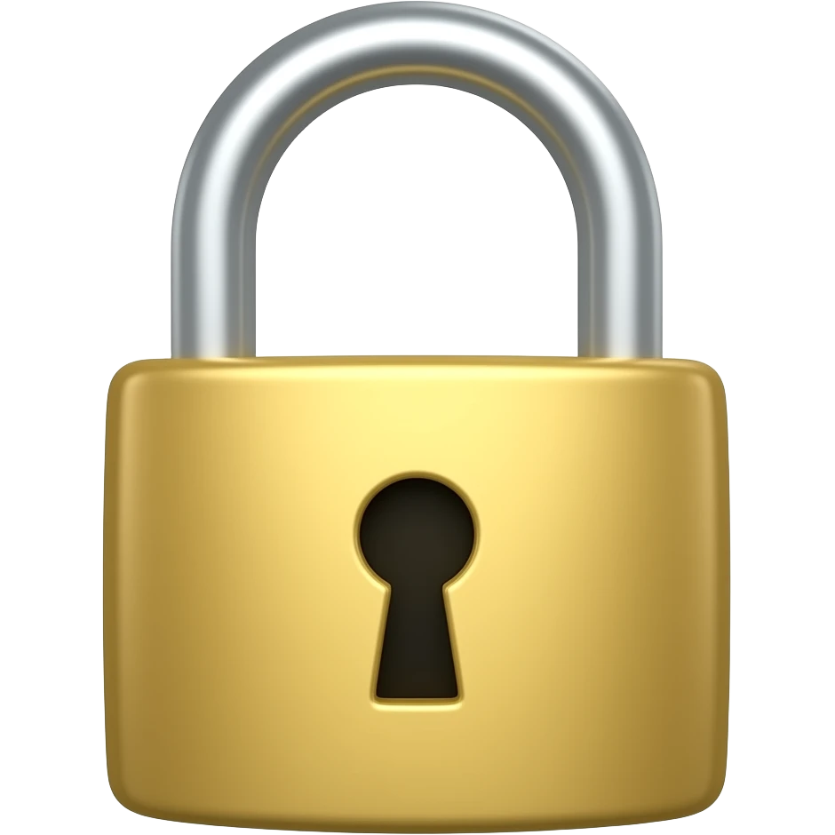 open lock emoji