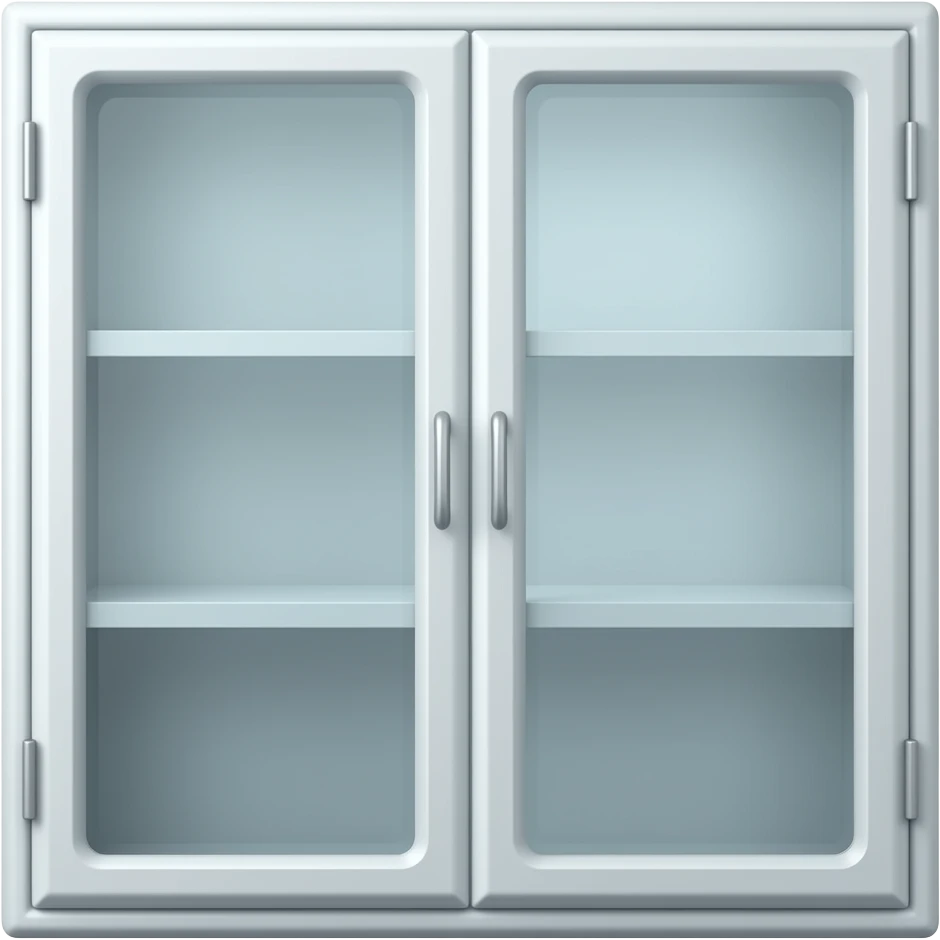 glass cabinet emoji