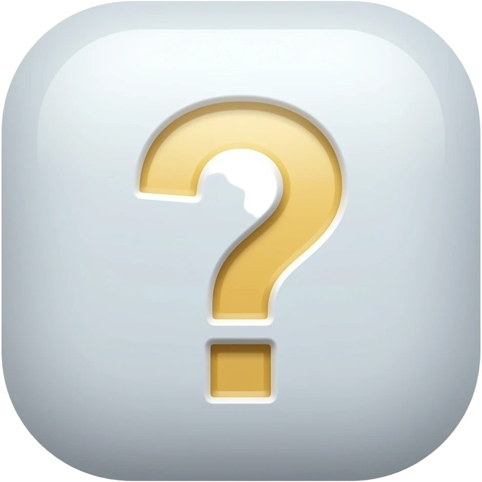 Questions emoji