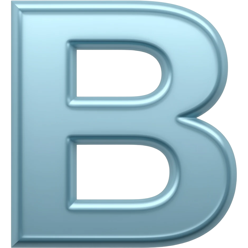 B emoji