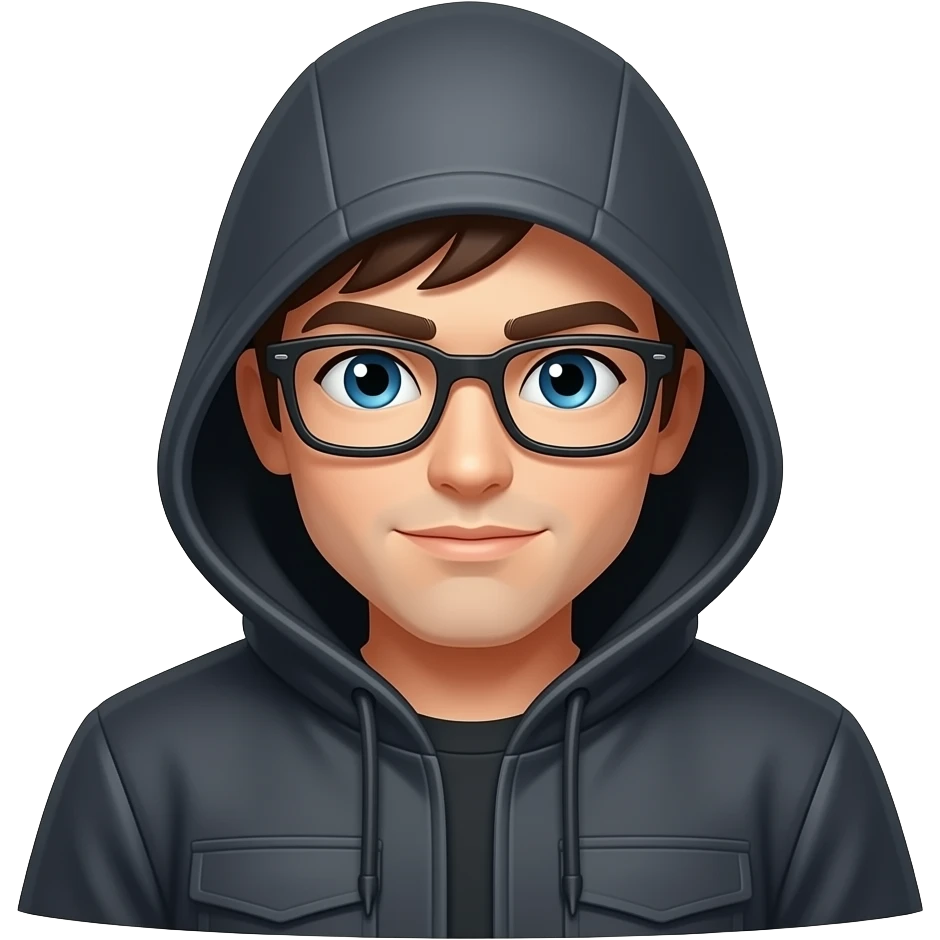 Make a hacker emoji emoji
