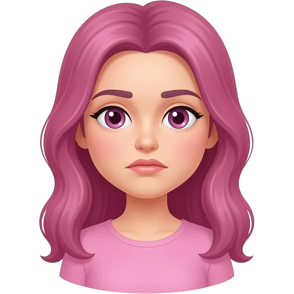 Conflict divorce pink emoji