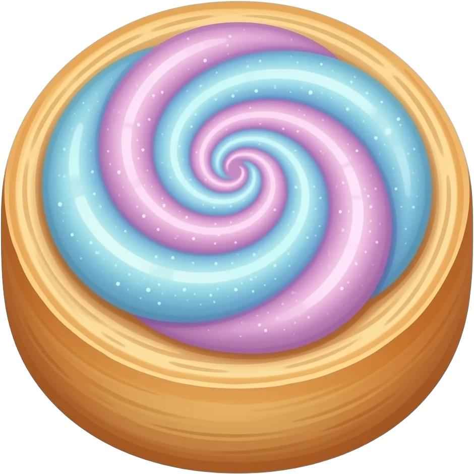 Galaxy Danish pastry  filling emoji