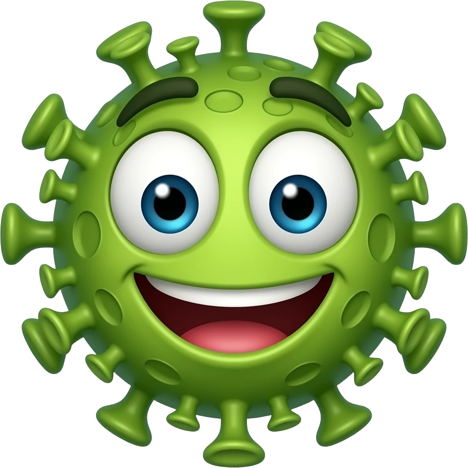 🕳️+🦠+🙂 emoji
