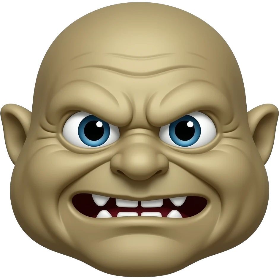 Troll face emoji