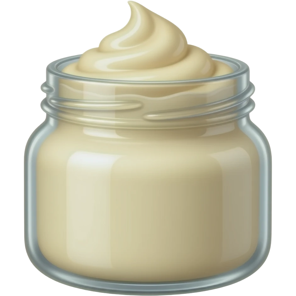 Realistic Mayonnaise emoji